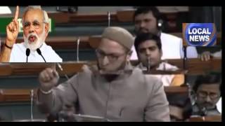 Watch Asaduddin Owaisi Vs PM Narendra Modi In Parliament Video