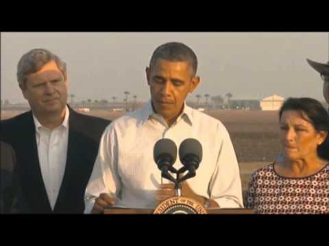 Watch Obama Visits Calif. to Talk About Drought News Video Video