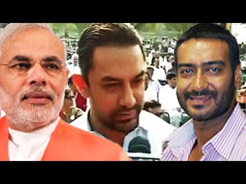 Watch Aamir Khan & Ajay Devgn React On Narendra Modi's Campaign Video