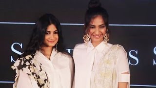 Watch Sonam Kapoor & Sister Rhea Kapoor At Rheson Brand Launch Video