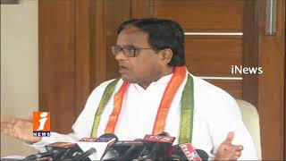 Watch Congress Leader Ponnala Lakshmaiah Challenge TRS Govt On Irrigation Project In Telangana | iNews Video