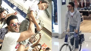 Watch Ranveer Singh Goes Wild With His Crazy Fans | GAP Store Launch Video