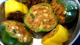 Watch Stuffed Peppers/stuffed Capsicum/Bharva Shimla mirch/Masala Shimla mirch Video