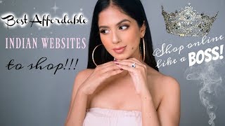Watch BEST I AFFORDABLE Online Shopping Websites in INDIA I GUIDE TO ONLINE SHOPPING LIKE A BOSS! Video