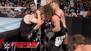 Watch Zack Ryder vs. Sin Cara vs. Stardust - Winner faces Owens at WrestleMania: Raw, March 21, 2016 Video