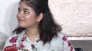 Watch Dangal girl Zaira Wasim shares her parents emotional reaction on 'Secret Superstar' Video