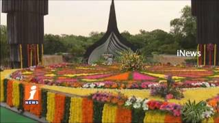 Watch Jr NTR Pays Tribute To Sr Nandamuri Taraka Rama Rao In NTR Ghat | NTR 95 Birth Anniversary | iNews Video
