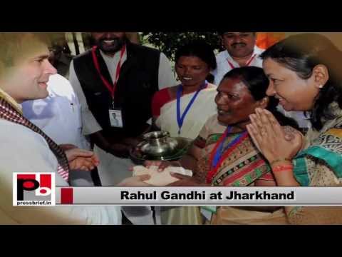 Watch Rahul Gandhi visits Jharkhand, meets tribal women, minorities Video