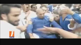 Watch Congress Rahul Gandhi Arrested By Police In Mandsaur | Madhya Pradesh | iNews Video