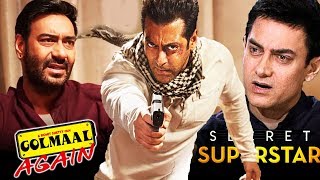Watch Tiger Zinda Hai TEASER To Release With Golmaal Again & Secret Superstar, Ajay & Aamir's HUGE Fight Video