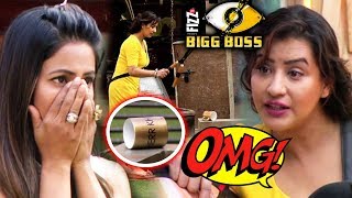 Watch Shilpa DESTROYS Hina Khan's SHERR KHAN Cup, Fans Bash Hina For Bad Mouthing Against Shilpa Video