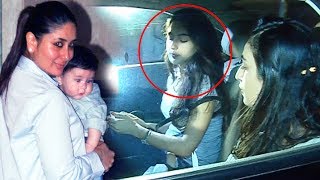 Watch Saif Ali Khan's Daughter SARA At Kareena Kapoor's House Party Video
