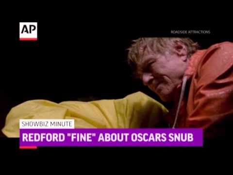 Watch ShowBiz Minute- Johnson, Redford, Critics News Video Video