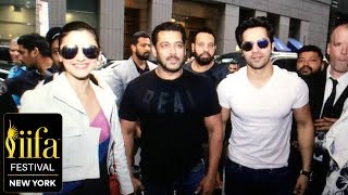 Watch Salman Khan, Alia Bhatt And Varun Dhawan In NEW YORK - IIFA 2017 Video