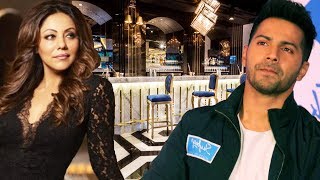 Watch Shahrukh's Wife Gauri Khan DESIGNS Varun Dhawan's BACHELOR PAD Video