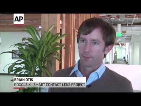 Watch Google's Next Wearable Device-Smart Contact Lens News Video Video