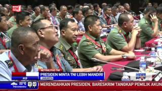 Watch Presiden Minta TNI Tidak Terlibat Politik Praktis Video