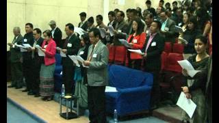 Watch New elector Student administered Pledge taking Video
