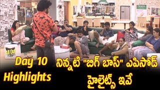 Watch Jr NTR Bigg Boss 10 th Day Highlights l Mumaith Khan Exit From 'Bigg Boss' l- Big boss Epiosde 11 Video