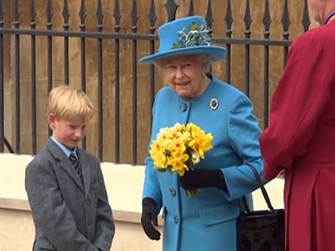 Watch Raw: Britain's Royal Family Attends Easter Mass News Video Video
