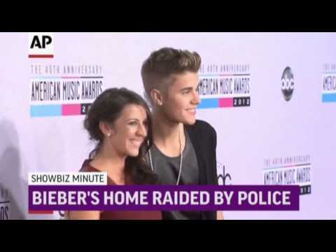 Watch ShowBiz Minute- West, Bieber, Razzies News Video Video