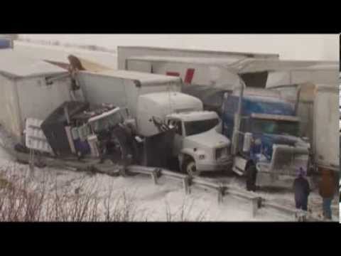 Watch 3 Dead, 50 Vehicles Wrecked on Ohio Turnpike News Video Video