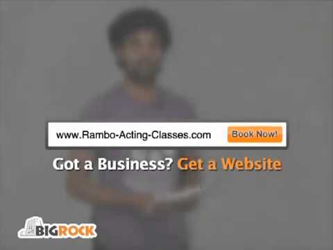 Watch BigRock.com - Rambo Acting Classes New TV Advt Video Video