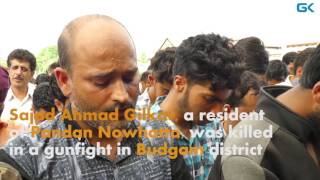 Watch Massive clashes as forces teargas mourners during Hizb militant's funeral in Nowhatta Video