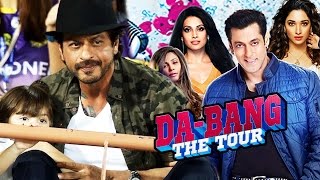 Watch IPL 2017 - Shahrukh & AbRam CHEERS For KKR Team In Rajkot, Salman's DA-BANG Tour Re-Scheduled Video