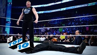 Watch Top 10 SmackDown moments: WWE Top 10, March 24, 2016 Video