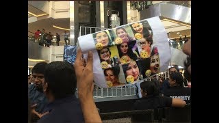 Watch Luv Tyagi Shocking Reaction Shilpa Shinde Fandom At Inorbit Vashi Video