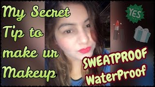 Watch My Secret Tip to Make any Makeup Waterproof | SweatProof Summer Makeup | Avoid Cakey Foundation Video