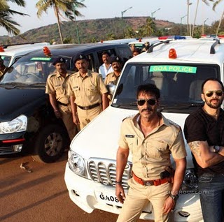 Free Download Ajay Devgan with Rohit Shetty On The Set of Singham Movie 1008 Wallpaper HD FREE (Download 1008 HD wallpaper FREE)