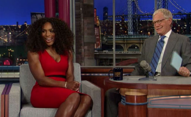 Free Download Gold medalist Serena Williams stopped by the Late Show with David Letterman 217 Wallpaper HD FREE (Download 217 HD wallpaper FREE)