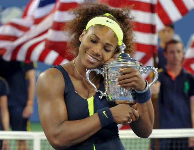 Free Download Serena Williams hugs the U.S. Open trophy after winning 260 Wallpaper HD FREE (Download 260 HD wallpaper FREE)