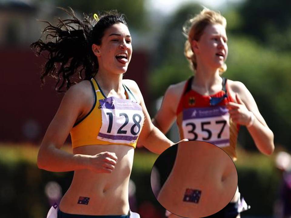 Download Michelle Jenneke Dancing with Tattoos Wallpaper HD FREE