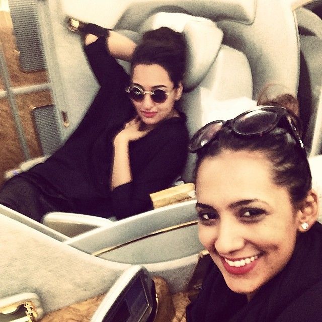 Download Sonakshi Sinha in mid air heading for Tampa Bay. Wallpaper HD FREE