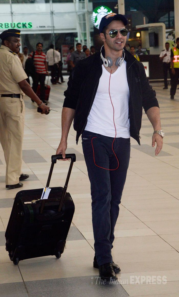 Free Download Varun Dhawan at Mumbai airport. 197 Wallpaper HD FREE (Download 197 HD wallpaper FREE)